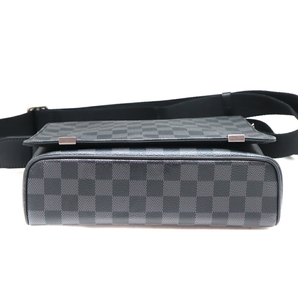 Louis Vuitton Gray Damier Bag Shoulder Graphite PM District - Picture 5 of 14